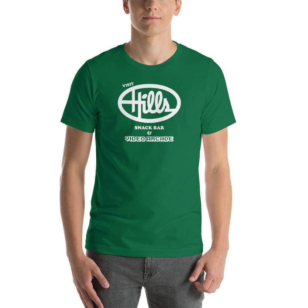 Hills Department Store Snack Bar (white) - Terre Haute Indiana - Short-Sleeve Unisex T-Shirt - EdgyHaute
