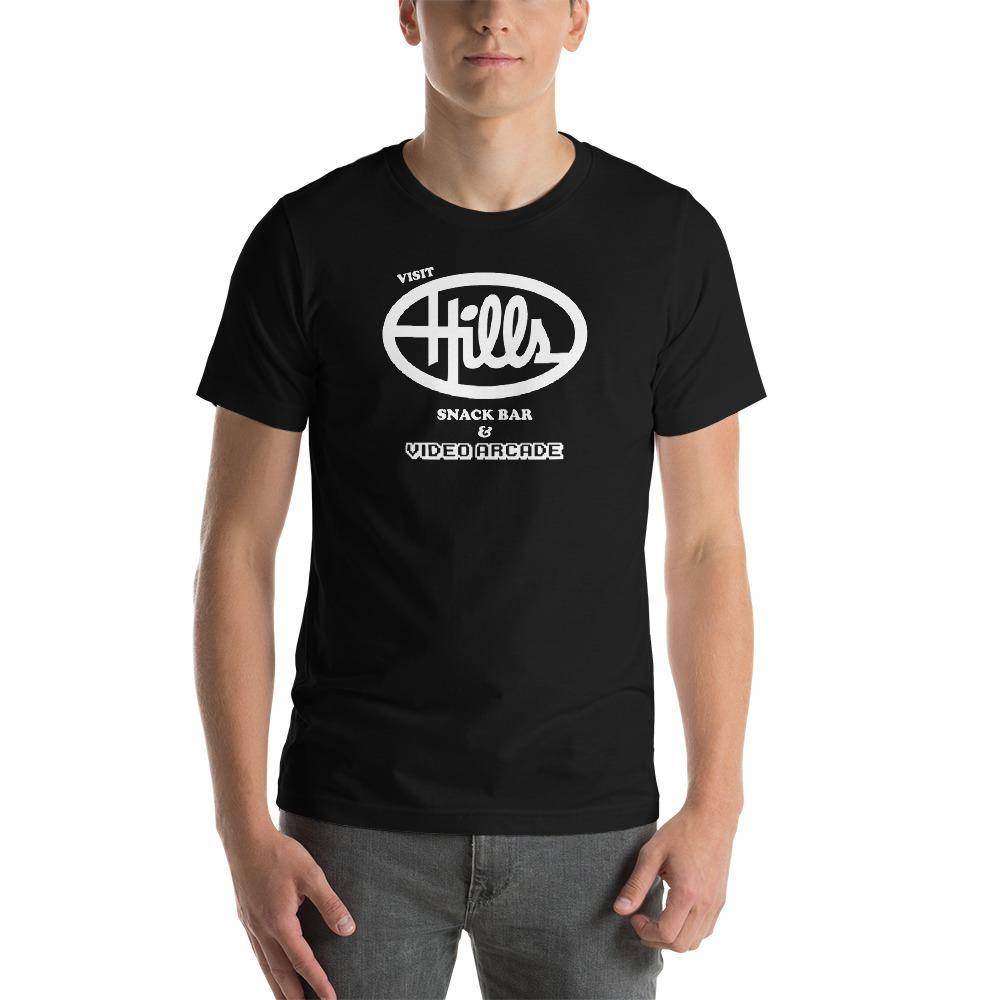 Hills Department Store Snack Bar (white) - Terre Haute Indiana - Short-Sleeve Unisex T-Shirt - EdgyHaute