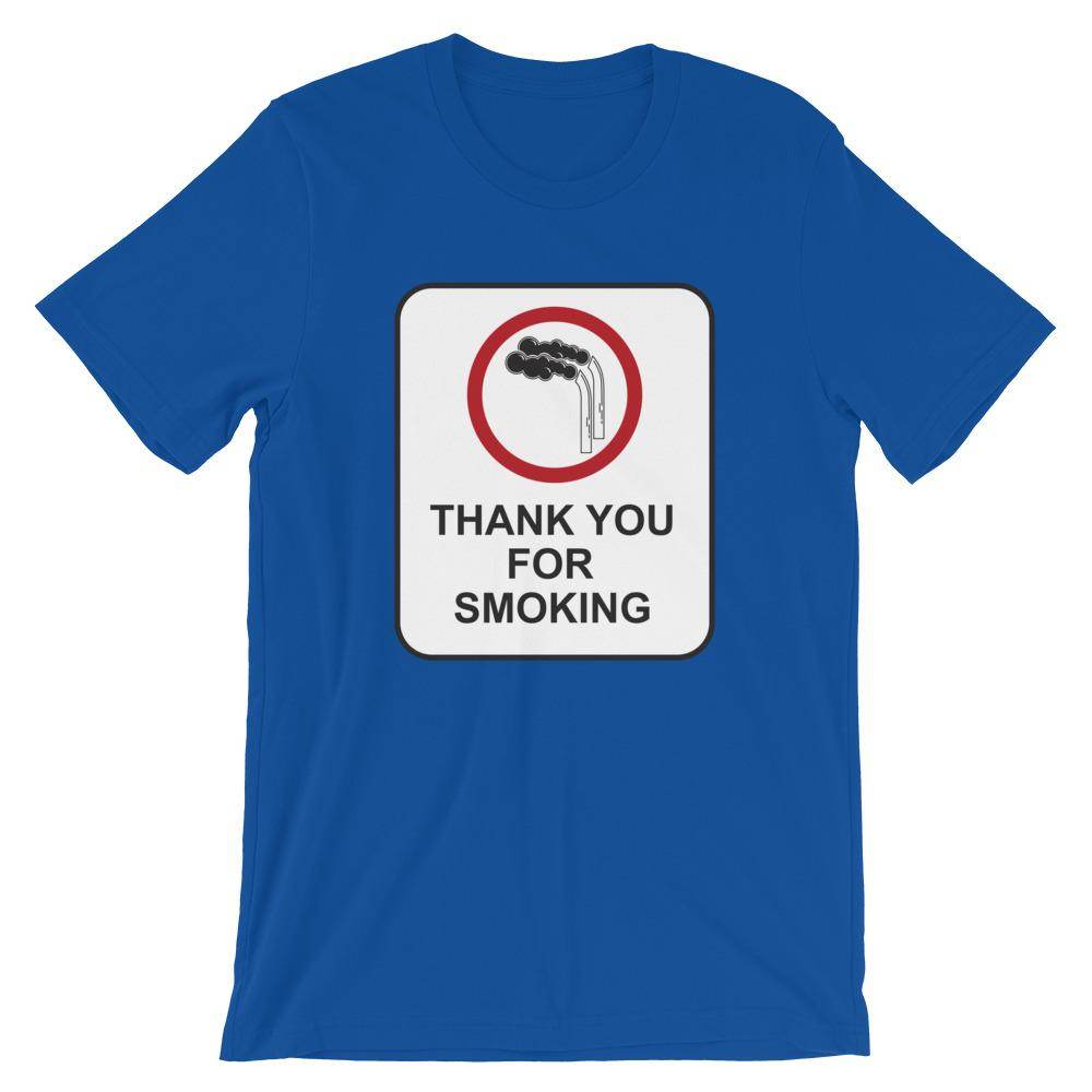 Thank You For Smoking - Short-Sleeve Unisex T-Shirt - EdgyHaute