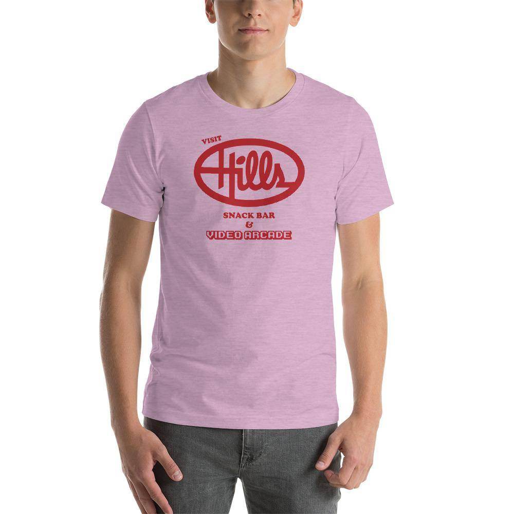 Hills Department Store Snack Bar (red) - Terre Haute Indiana - Short-Sleeve Unisex T-Shirt - EdgyHaute