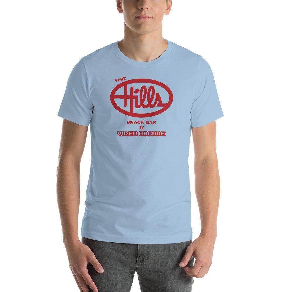 Hills Department Store Snack Bar (red) - Terre Haute Indiana - Short-Sleeve Unisex T-Shirt - EdgyHaute