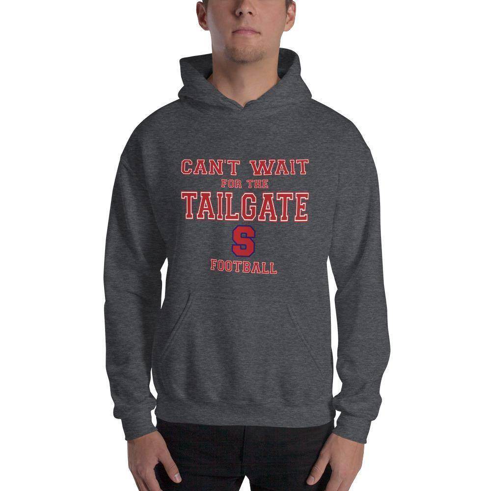 Seeger Memorial Jr.-Sr. HS Patriots - Tailgate (red/white/blue) - Hooded Sweatshirt - EdgyHaute