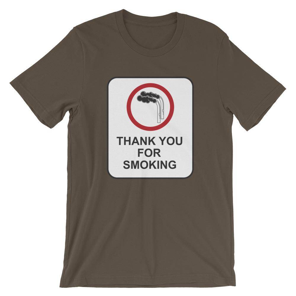 Thank You For Smoking - Short-Sleeve Unisex T-Shirt - EdgyHaute