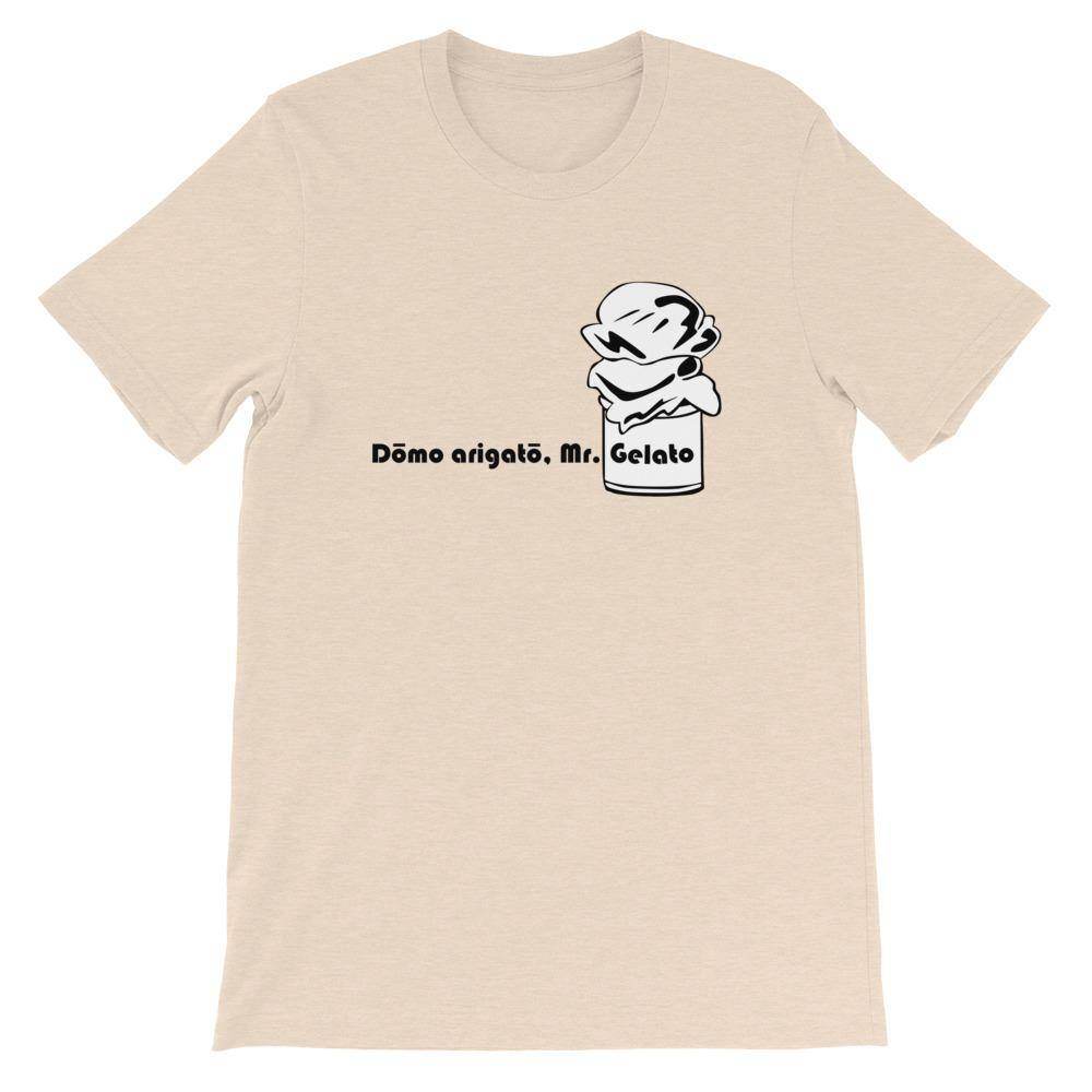 Domo Arigato, Mr. Gelato - Short-Sleeve Unisex T-Shirt - EdgyHaute