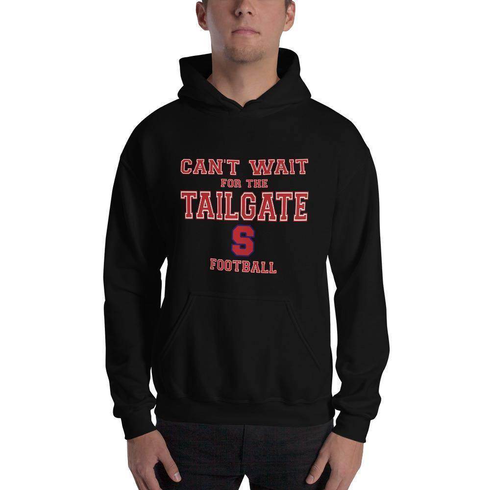 Seeger Memorial Jr.-Sr. HS Patriots - Tailgate (red/white/blue) - Hooded Sweatshirt - EdgyHaute