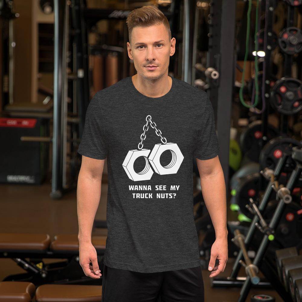 Truck Nuts - Short-Sleeve Unisex T-Shirt - EdgyHaute