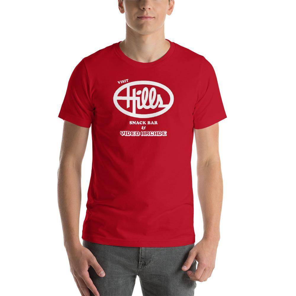 Hills Department Store Snack Bar (white) - Terre Haute Indiana - Short-Sleeve Unisex T-Shirt - EdgyHaute