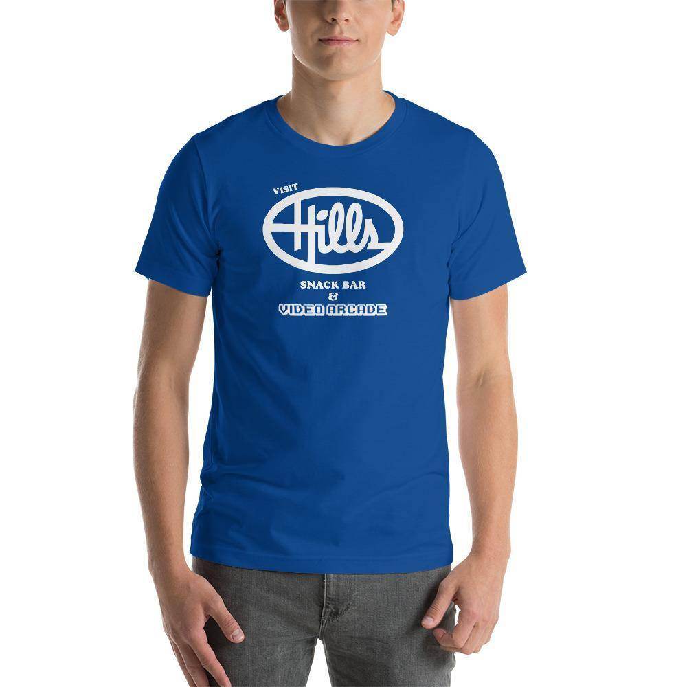 Hills Department Store Snack Bar (white) - Terre Haute Indiana - Short-Sleeve Unisex T-Shirt - EdgyHaute