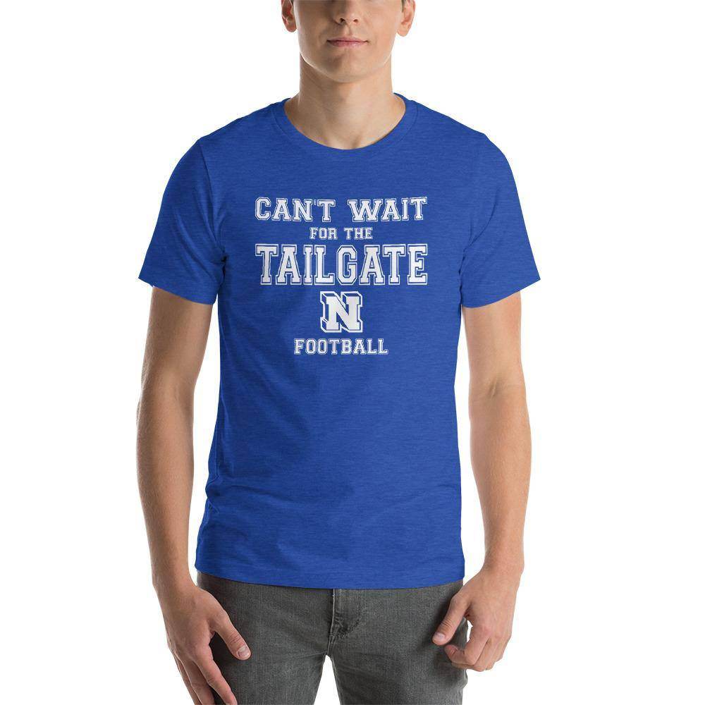 Terre Haute North HS Patriots - Tailgate (white) - Short-Sleeve Unisex T-Shirt - EdgyHaute