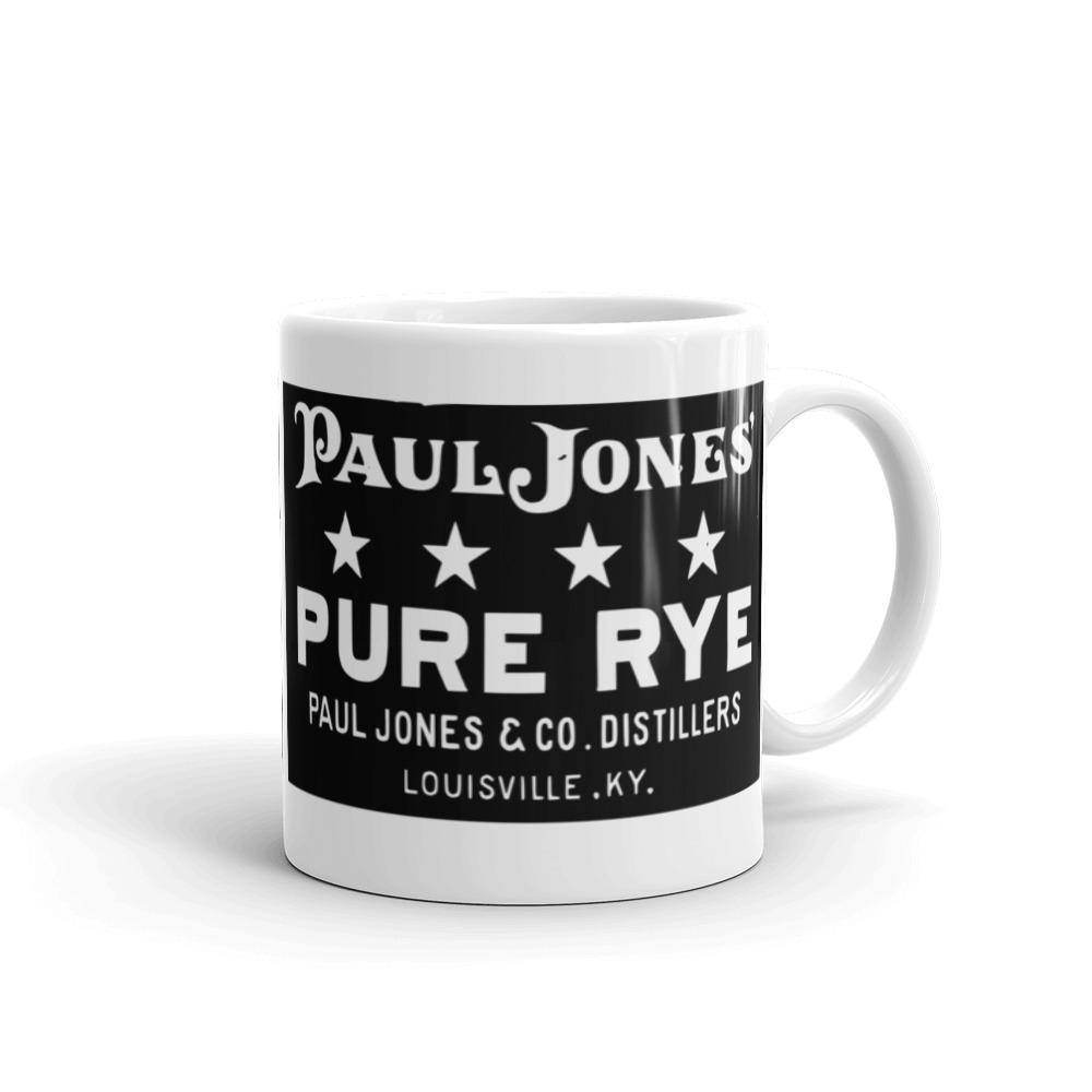 KY - Louisville - Paul Jones & Co. Distillers - Paul Jones Pure Rye Whiskey - Coffee Mug - EdgyHaute