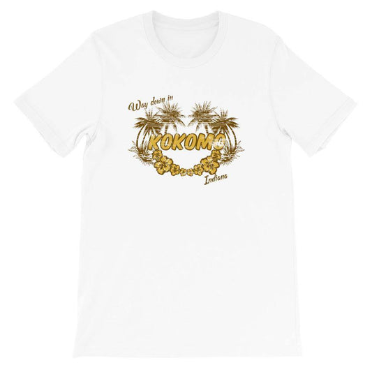 Way Down in Kokomo - dark design  -  Short-Sleeve Unisex T-Shirt - EdgyHaute