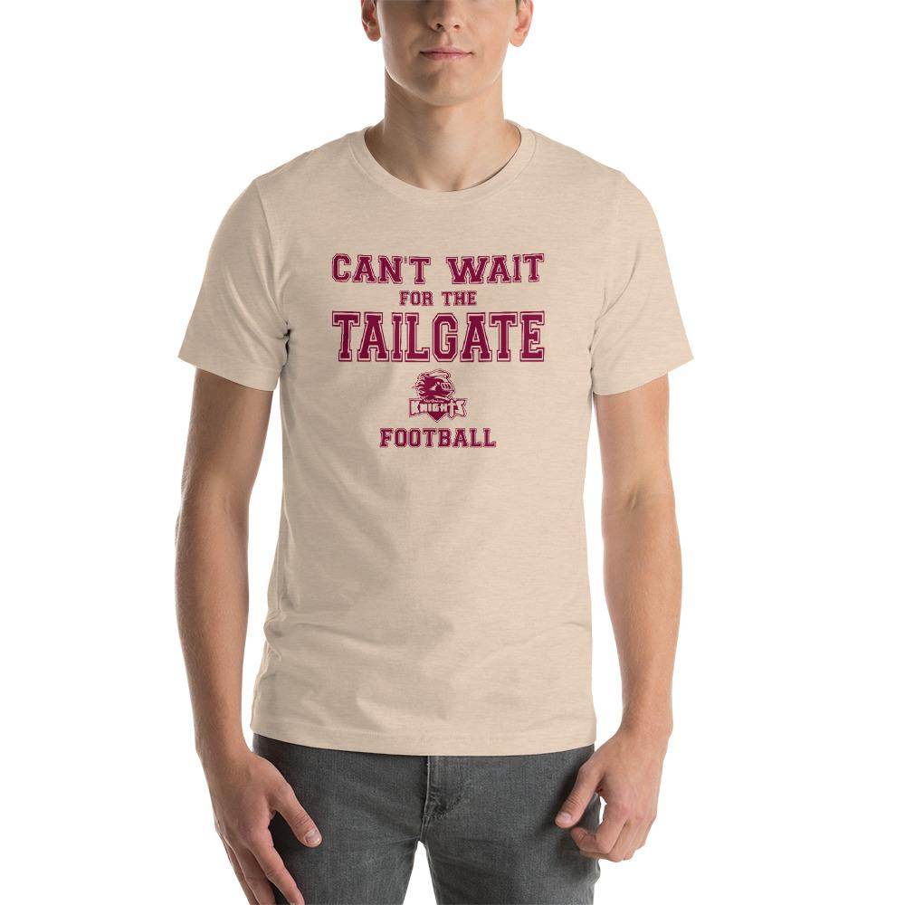 Northview HS Knights - Tailgate (maroon)  -  Short-Sleeve Unisex T-Shirt - EdgyHaute