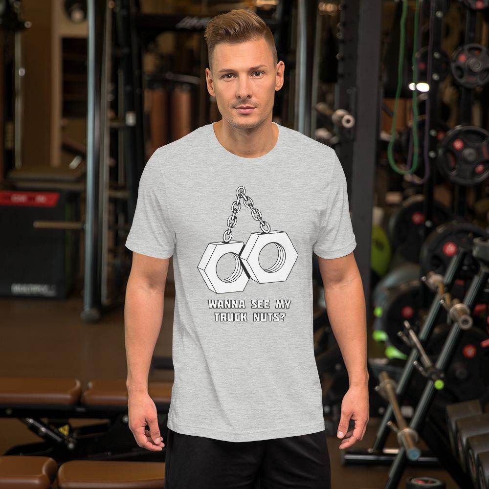 Truck Nuts - Short-Sleeve Unisex T-Shirt - EdgyHaute