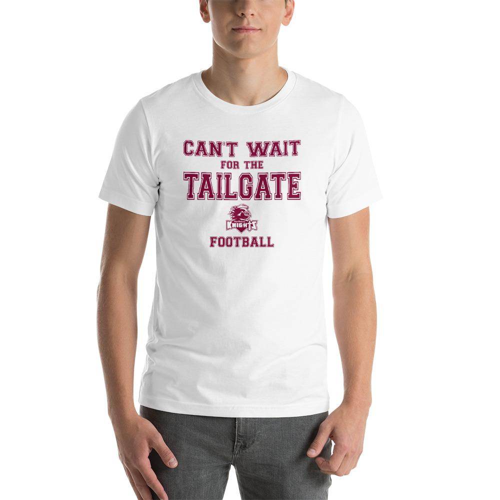 Northview HS Knights - Tailgate (maroon)  -  Short-Sleeve Unisex T-Shirt - EdgyHaute