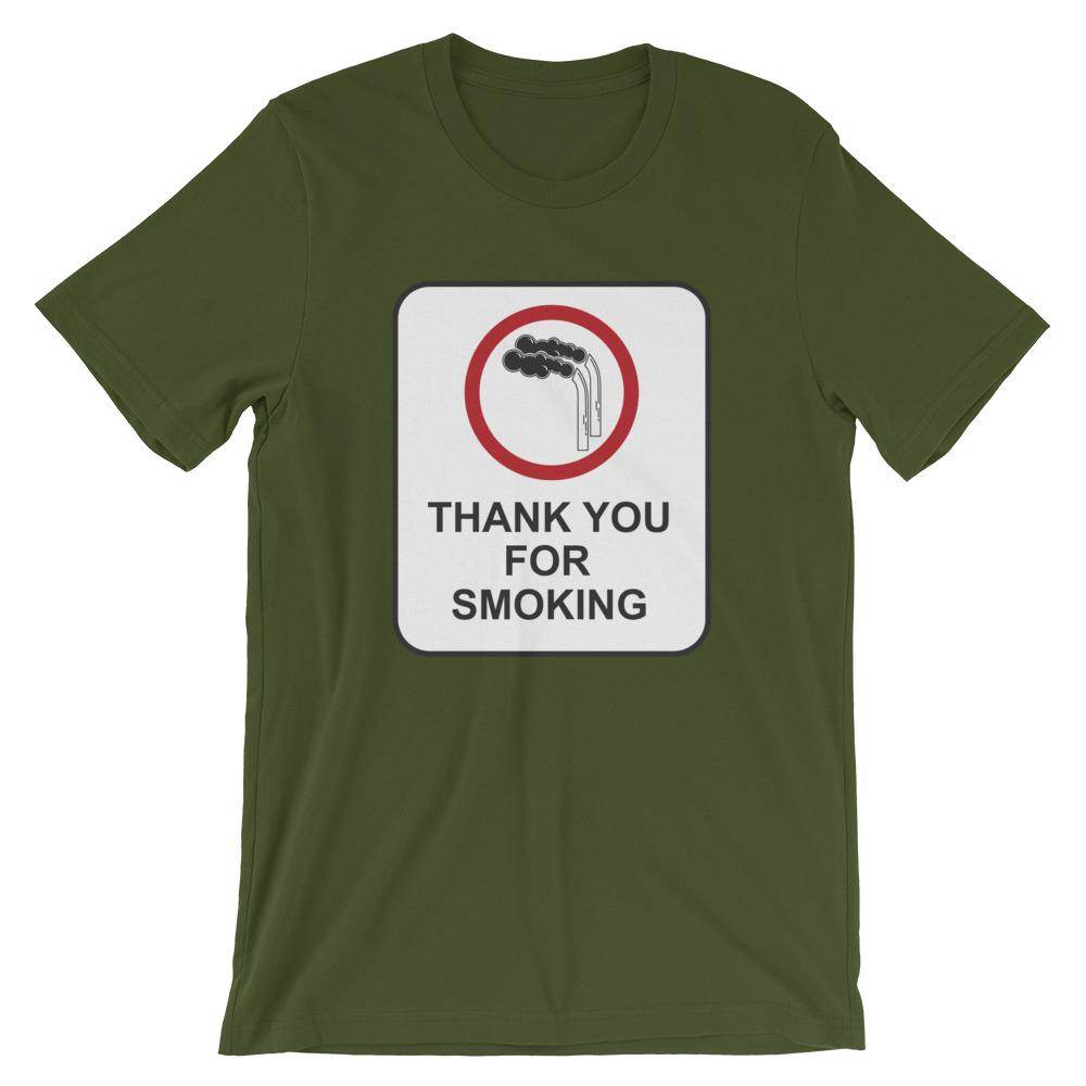 Thank You For Smoking - Short-Sleeve Unisex T-Shirt - EdgyHaute