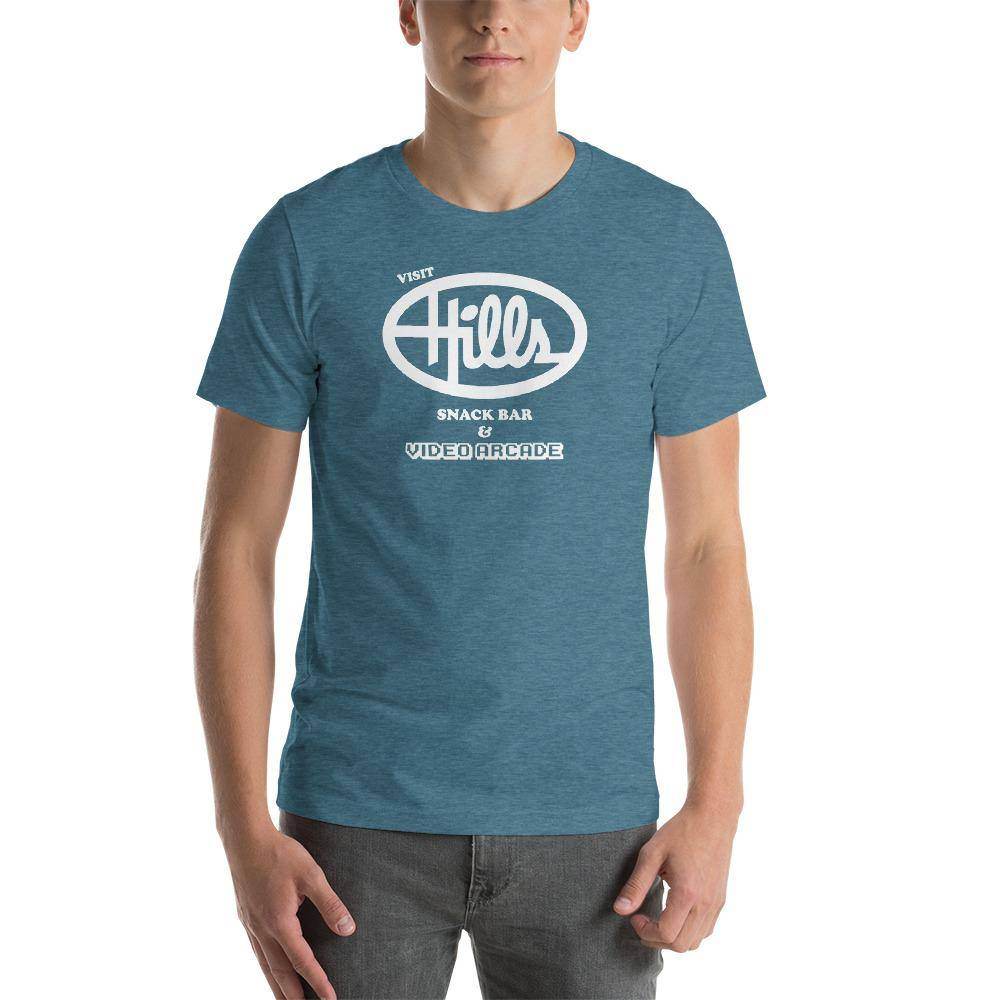 Hills Department Store Snack Bar (white) - Terre Haute Indiana - Short-Sleeve Unisex T-Shirt - EdgyHaute