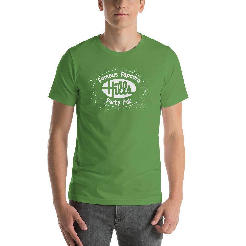 Hills Department Store - Popcorn Party Pak (white) - Terre Haute Indiana - Short-Sleeve Unisex T-Shirt - EdgyHaute