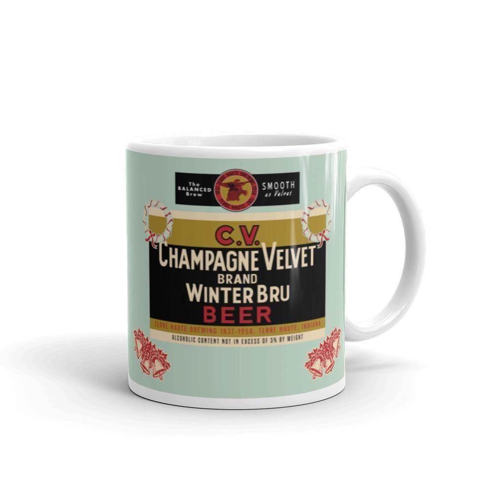 Champagne Velvet Winter Bru - Terre Haute Indiana - Coffee Mug - EdgyHaute