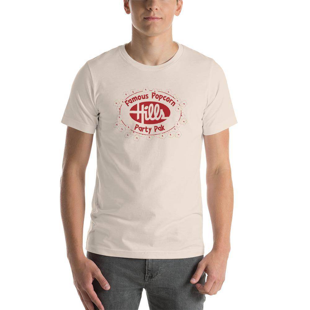 Hills Department Store - Popcorn Party Pak (red) - Terre Haute Indiana - Short-Sleeve Unisex T-Shirt - EdgyHaute