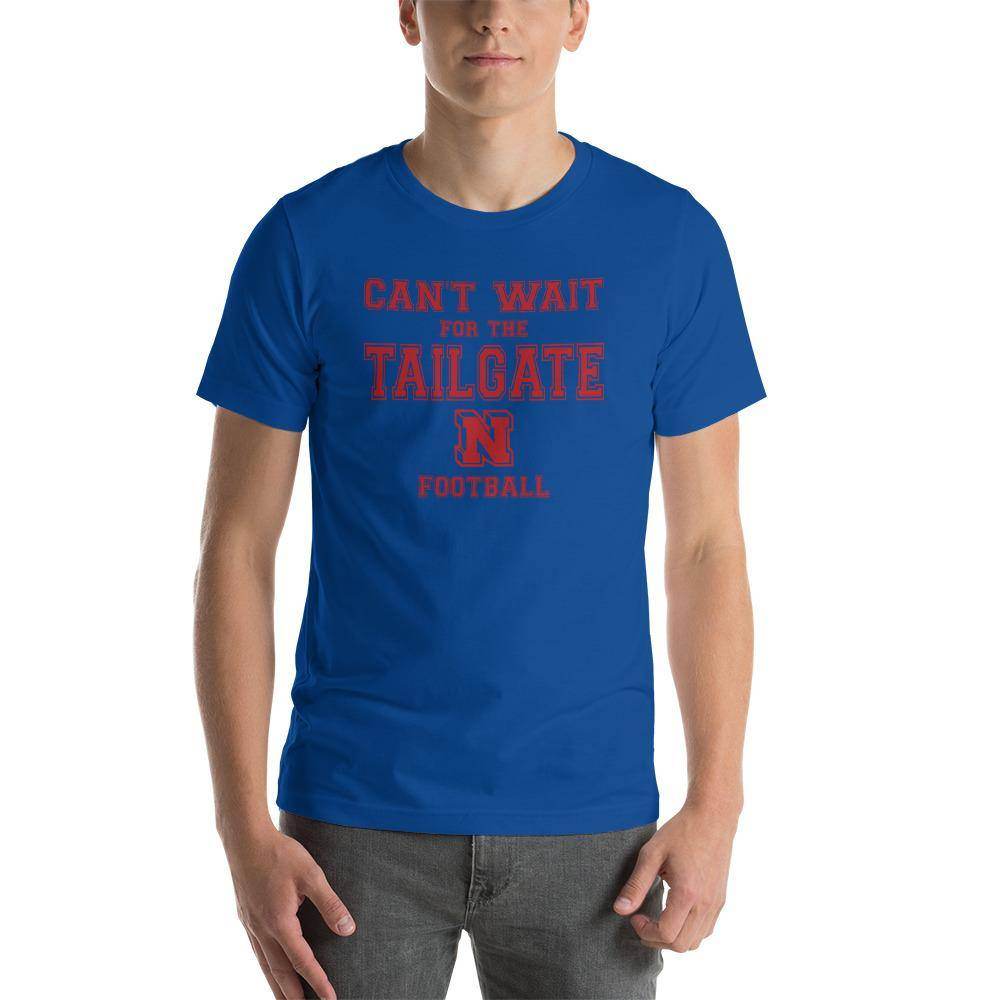 Terre Haute North HS Patriots - Tailgate (red) - Short-Sleeve Unisex T-Shirt - EdgyHaute