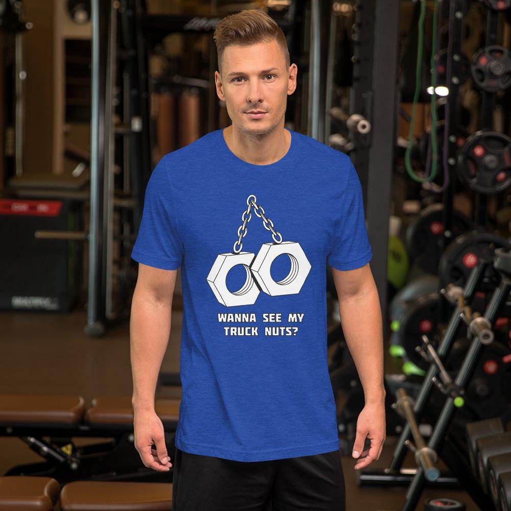Truck Nuts - Short-Sleeve Unisex T-Shirt - EdgyHaute