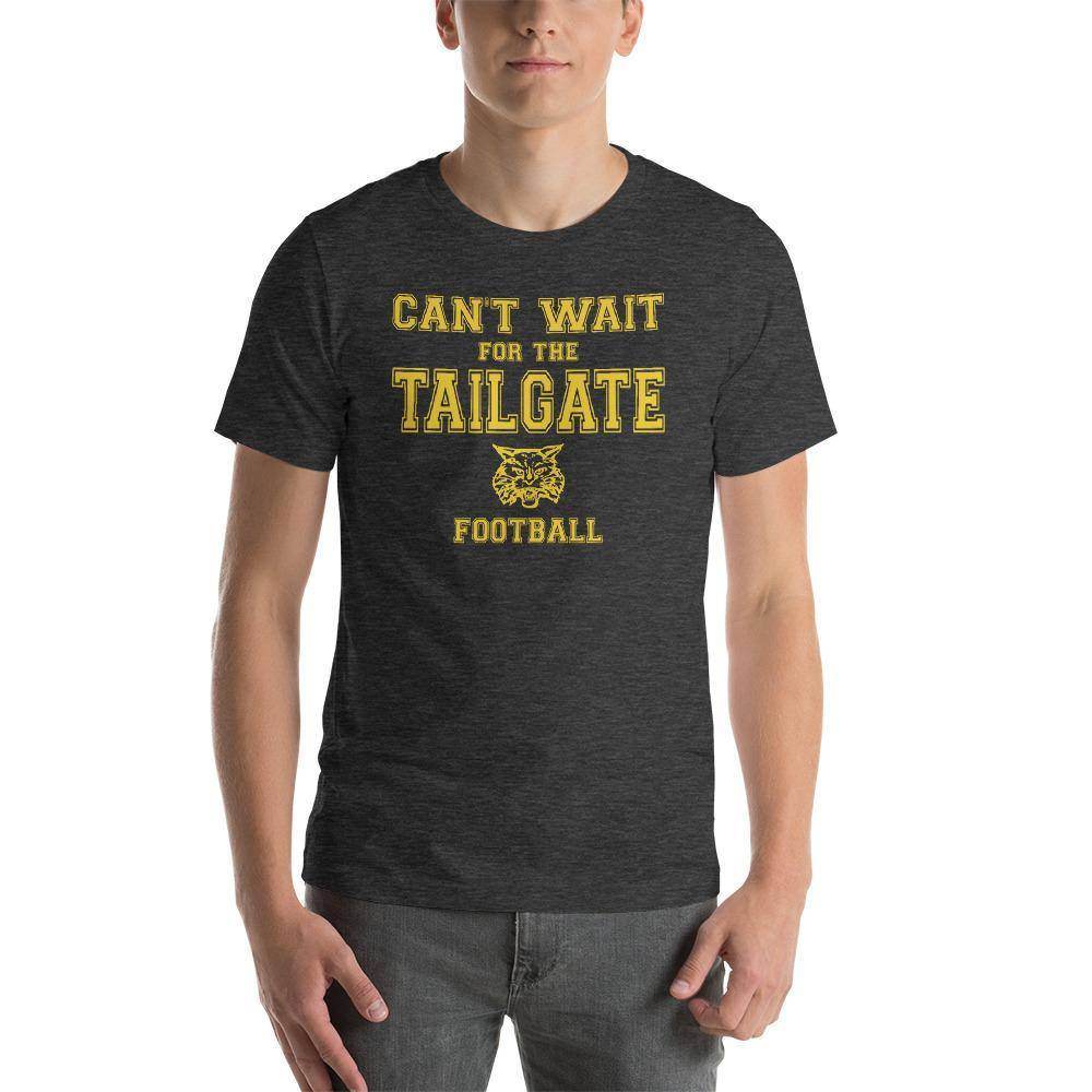 South Vermillion HS Wildcats - Tailgate (yellow) - Short-Sleeve Unisex T-Shirt - EdgyHaute