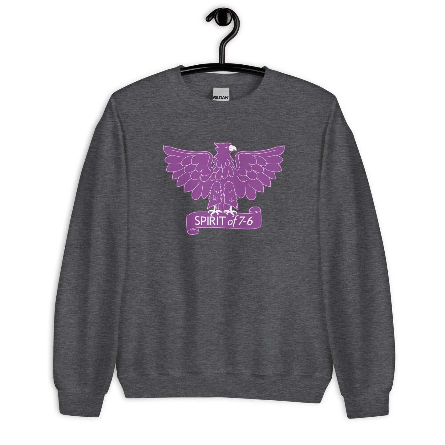 Garfield HS Purple Eagles - Spirit of 7-6 - Unisex Sweatshirt - EdgyHaute