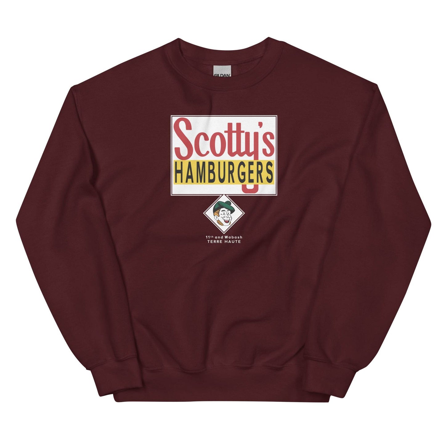 Scotty's Hamburgers - Terre Haute Indiana - Unisex Sweatshirt - EdgyHaute