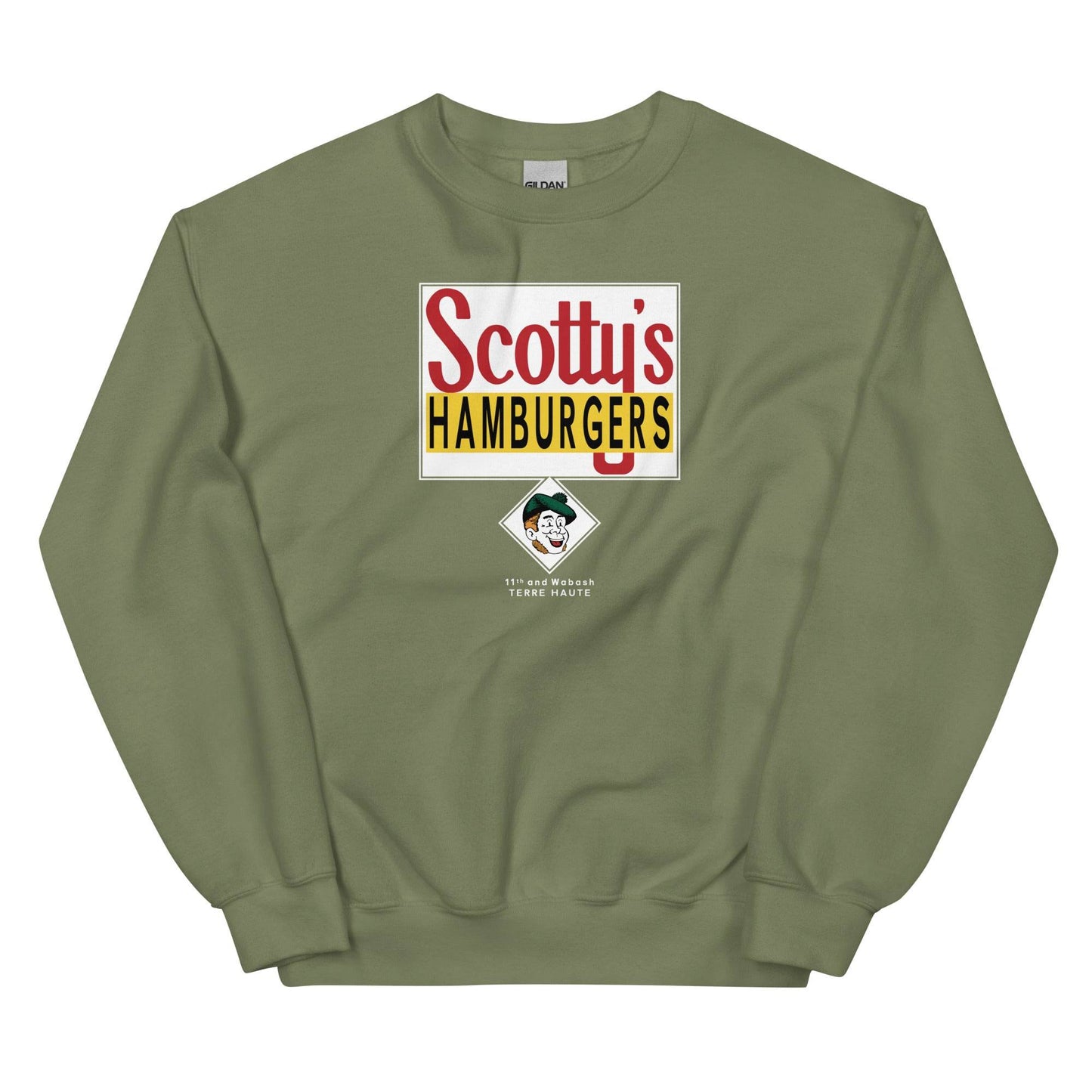 Scotty's Hamburgers - Terre Haute Indiana - Unisex Sweatshirt - EdgyHaute