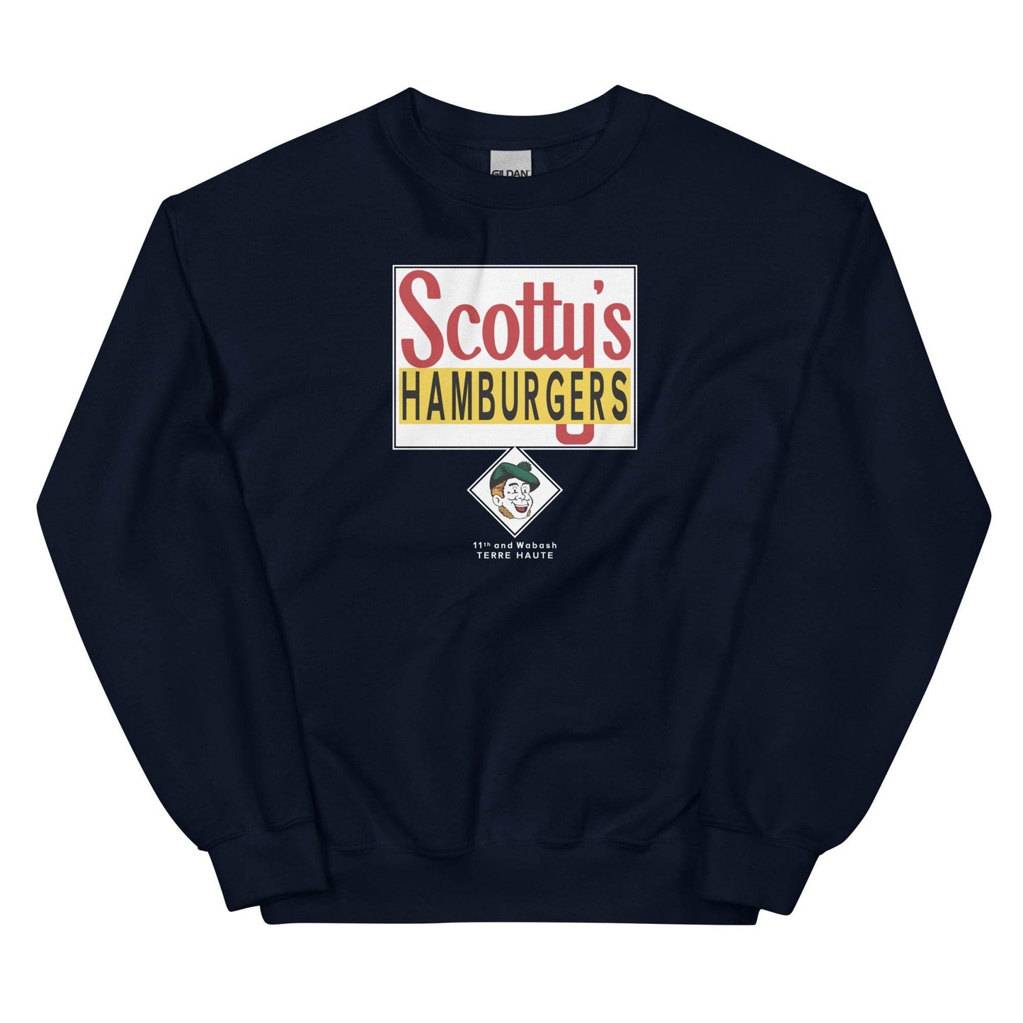 Scotty's Hamburgers - Terre Haute Indiana - Unisex Sweatshirt - EdgyHaute