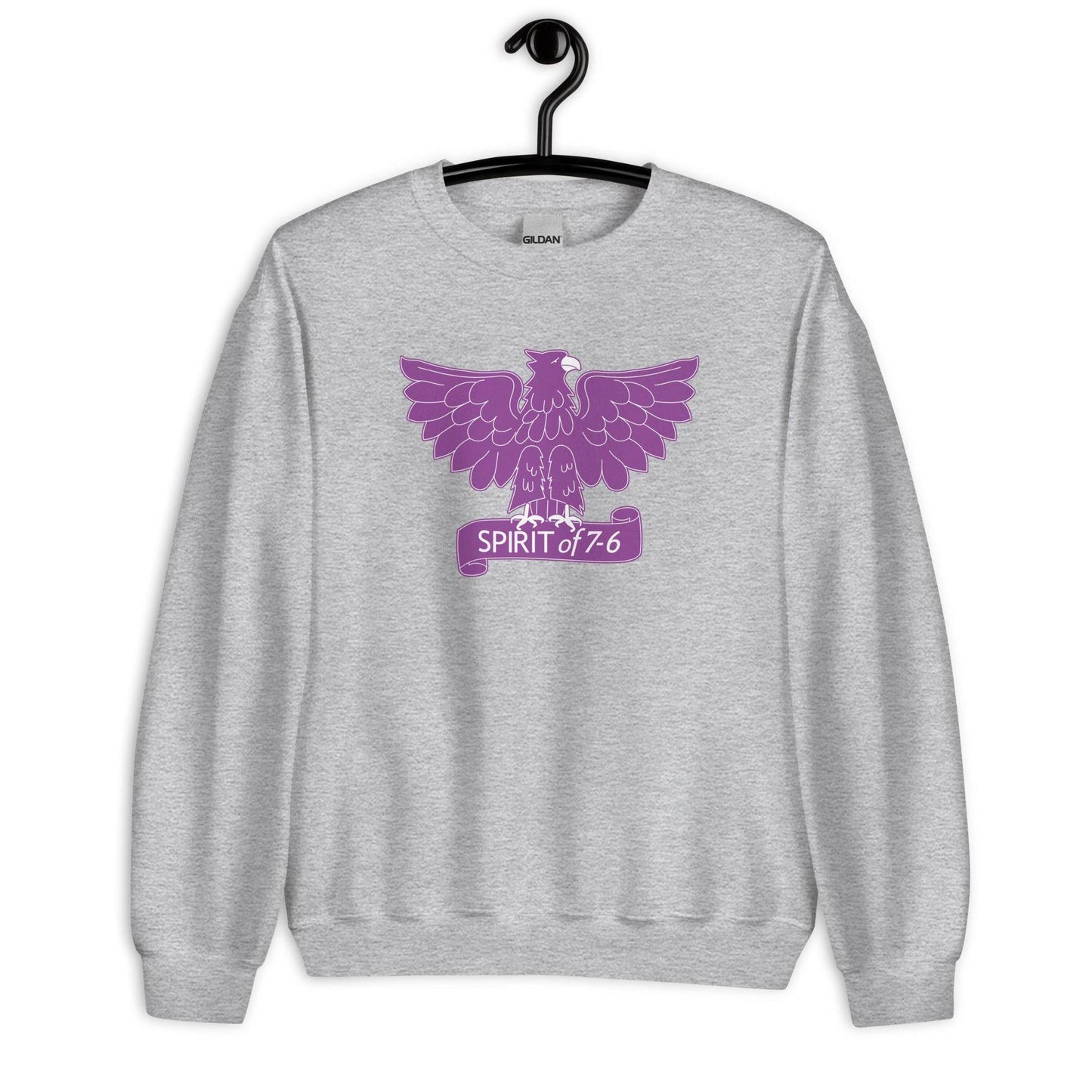 Garfield HS Purple Eagles - Spirit of 7-6 - Unisex Sweatshirt - EdgyHaute