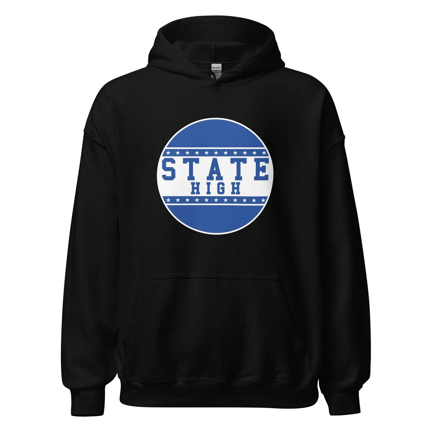 State High Sycamores (ISU Laboratory School) - button design - Unisex Hoodie - EdgyHaute