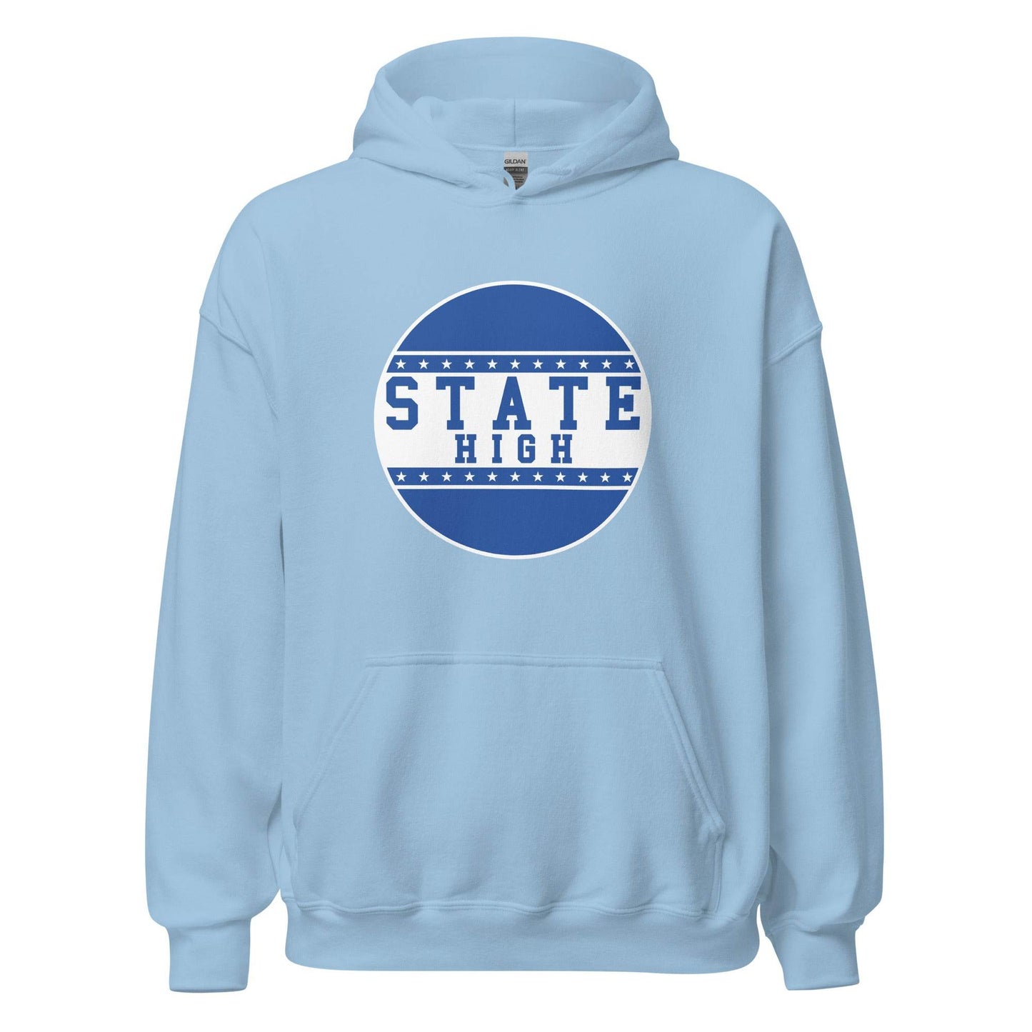 State High Sycamores (ISU Laboratory School) - button design - Unisex Hoodie - EdgyHaute