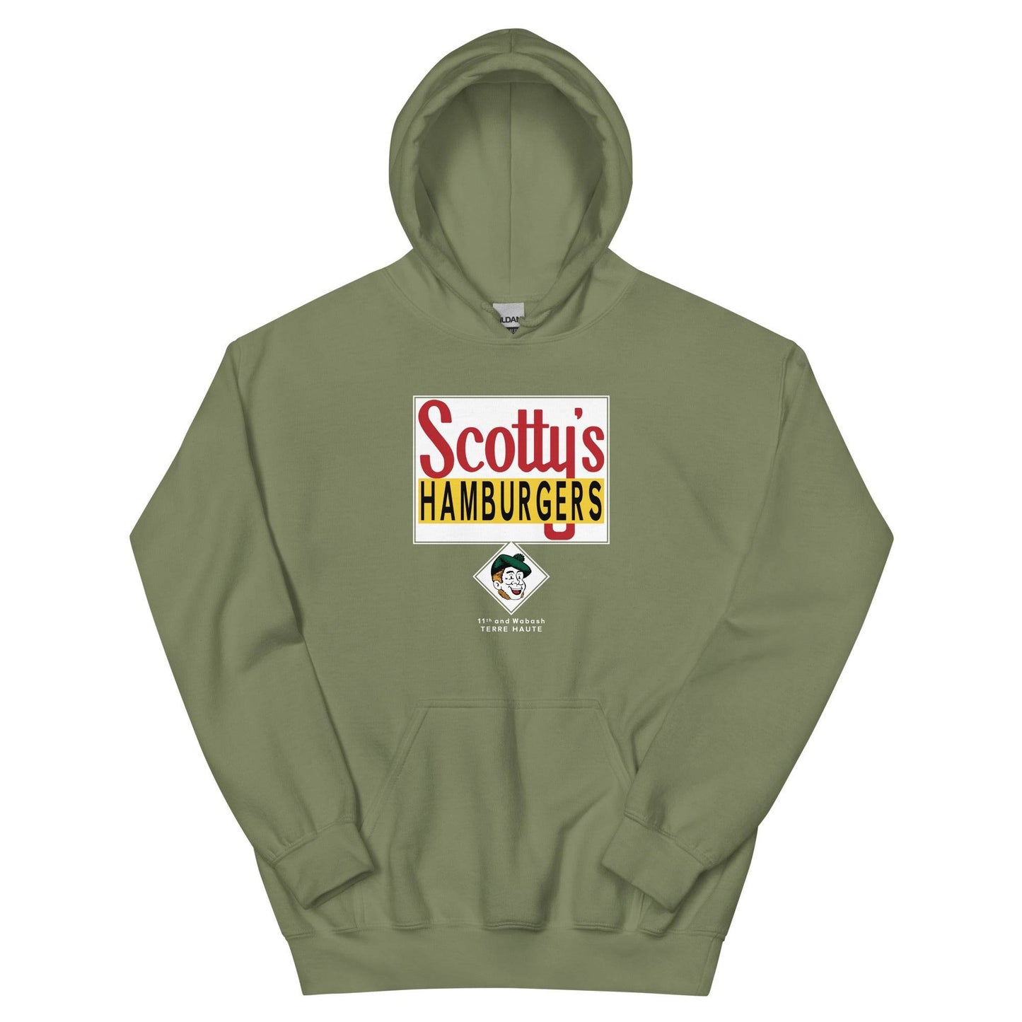 Scotty's Hamburgers - Terre Haute Indiana - Unisex Hoodie - EdgyHaute