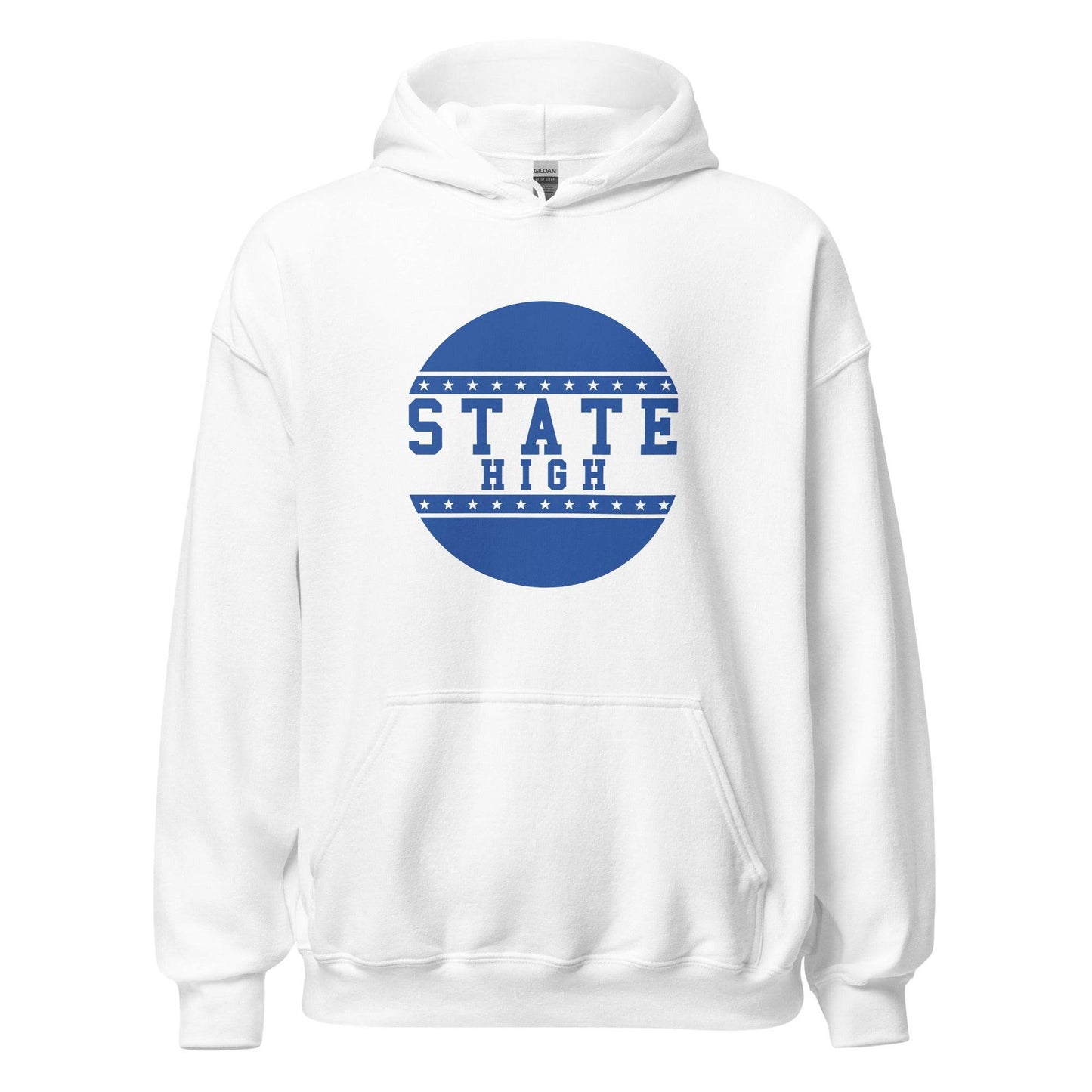 State High Sycamores (ISU Laboratory School) - button design - Unisex Hoodie - EdgyHaute