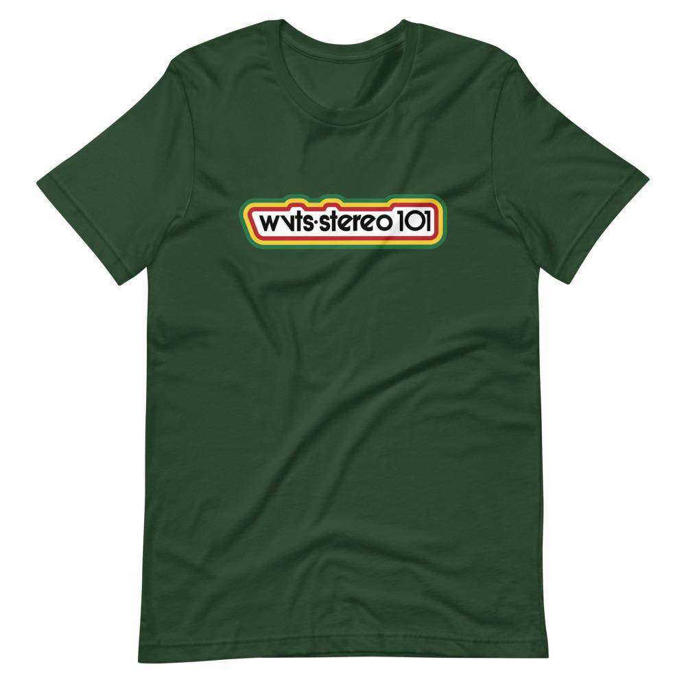 WVTS 101 - Stereo 101 - Terre Haute Indiana - Short-Sleeve Unisex T-Shirt - EdgyHaute