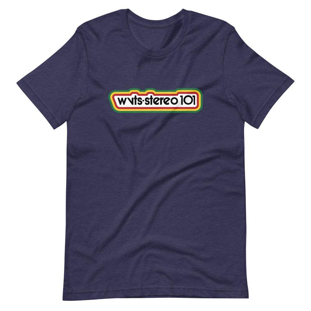 WVTS 101 - Stereo 101 - Terre Haute Indiana - Short-Sleeve Unisex T-Shirt - EdgyHaute
