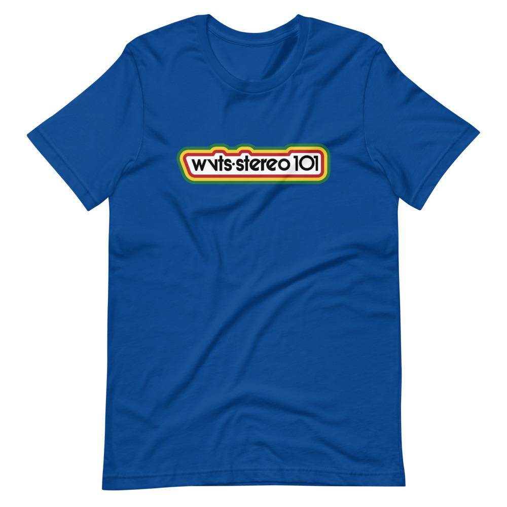 WVTS 101 - Stereo 101 - Terre Haute Indiana - Short-Sleeve Unisex T-Shirt - EdgyHaute