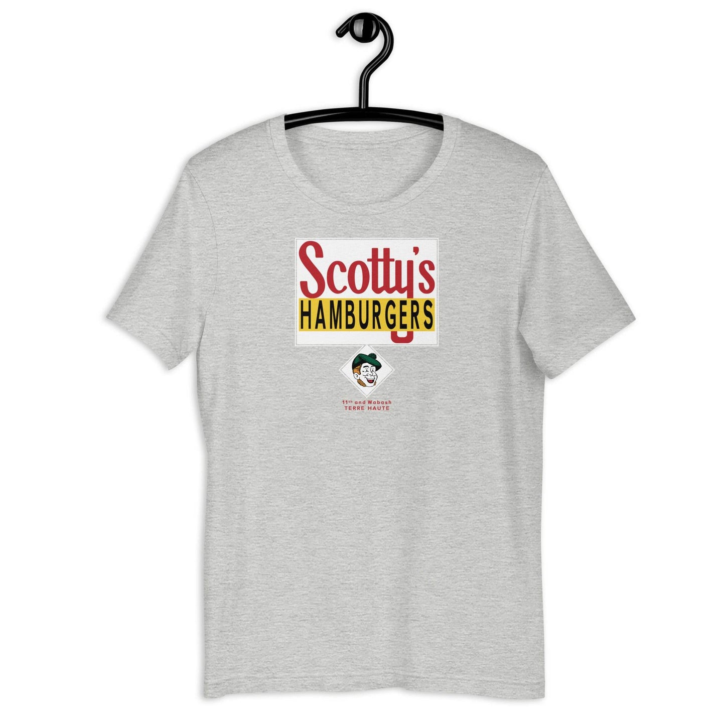 Scotty's Hamburgers - Terre Haute Indiana - Unisex t-shirt - EdgyHaute
