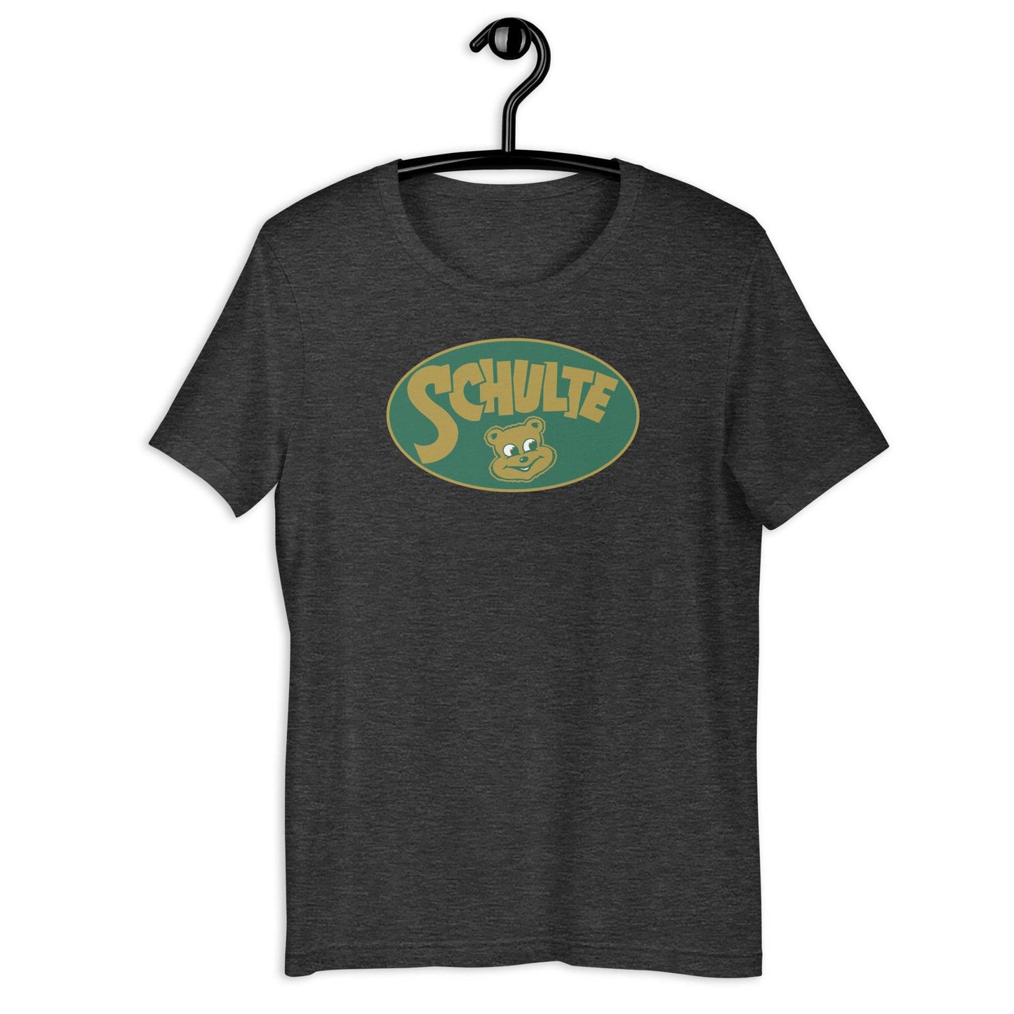 Schulte HS Golden Bears - mascot shield design - Unisex t-shirt - EdgyHaute