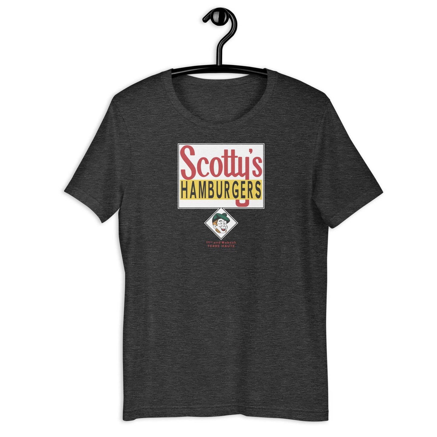 Scotty's Hamburgers - Terre Haute Indiana - Unisex t-shirt - EdgyHaute
