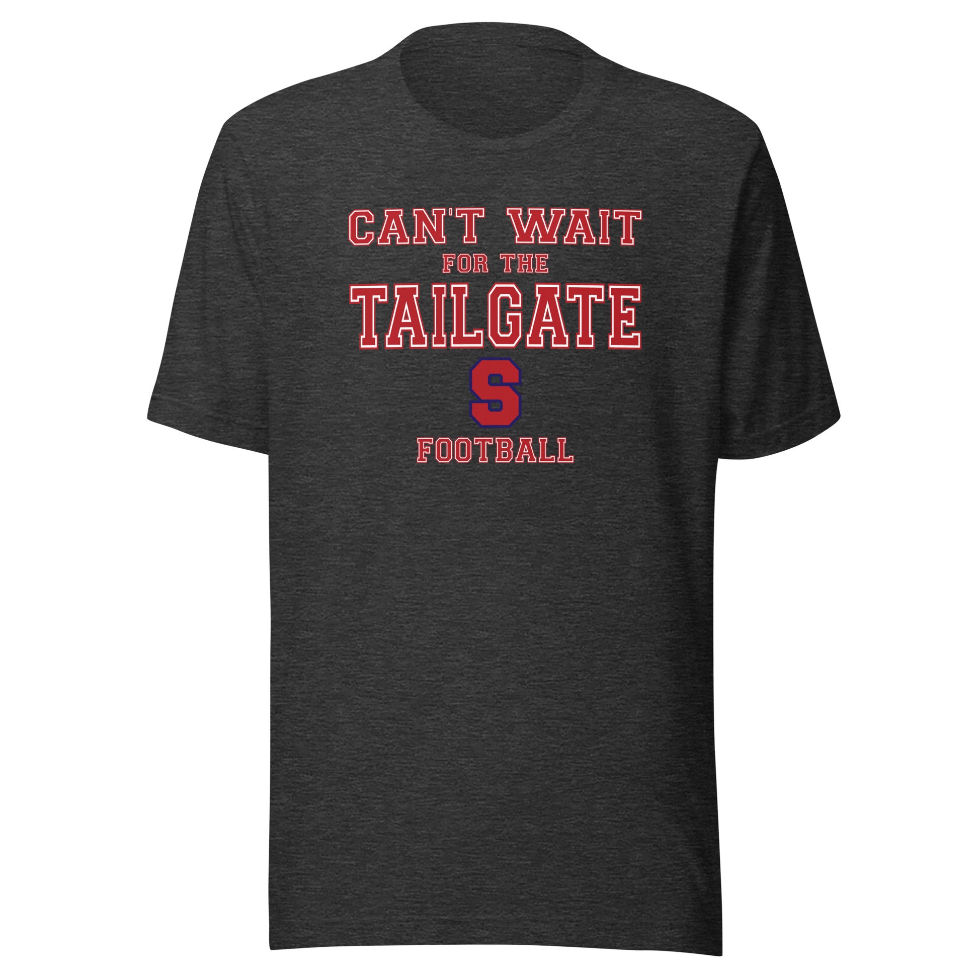 Seeger Memorial Jr.-Sr. HS Patriots - Tailgate (red/white/blue) - Short-Sleeve Unisex T-Shirt - EdgyHaute