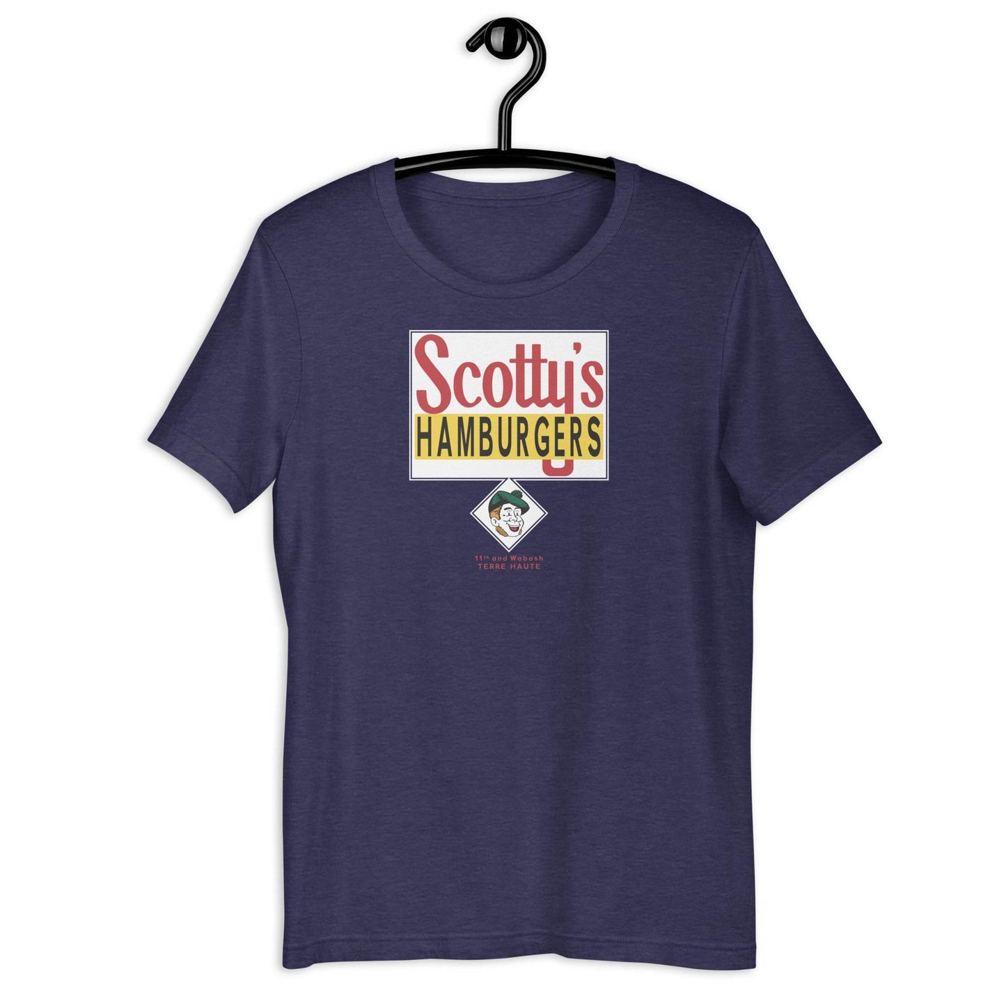 Scotty's Hamburgers - Terre Haute Indiana - Unisex t-shirt - EdgyHaute