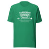 Hamburger Handout Drive-In (white) - Terre Haute Indiana  -  Short-Sleeve Unisex T-Shirt