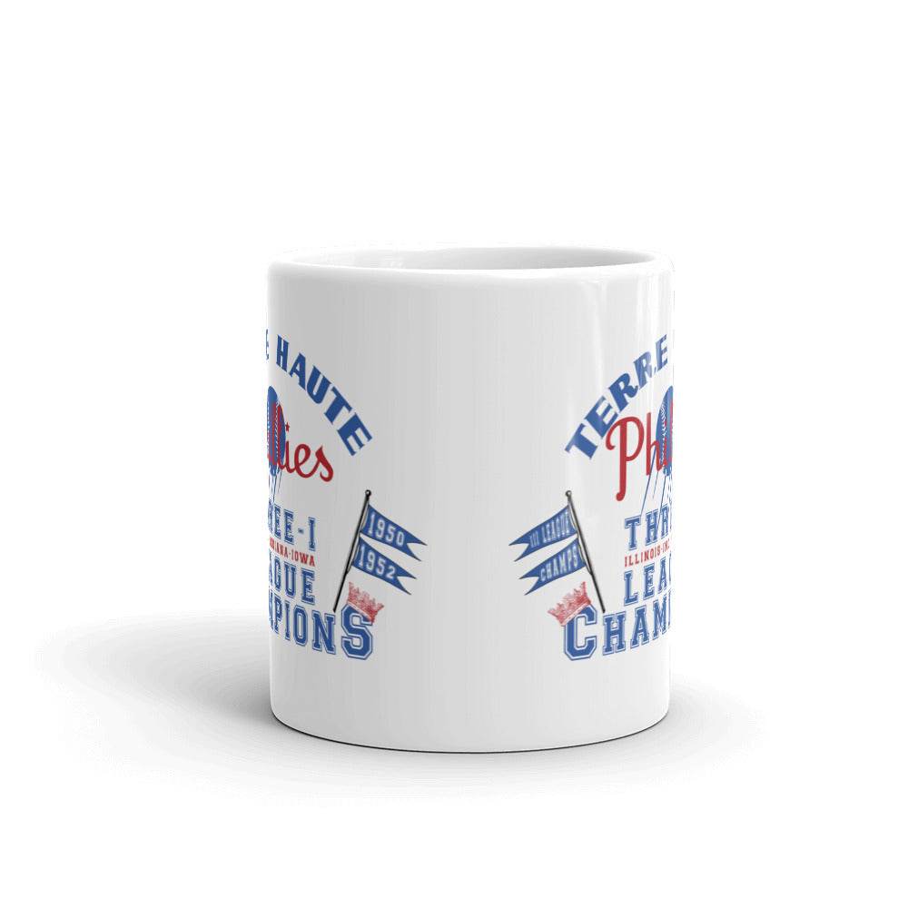 Terre Haute Phillies Baseball - Terre Haute Indiana - Coffee mug - EdgyHaute