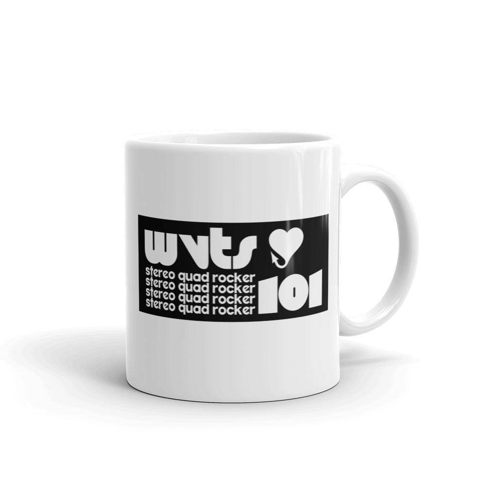 WVTS 101 - Stereo Quad Rocker - Terre Haute Indiana - Coffee Mug - EdgyHaute