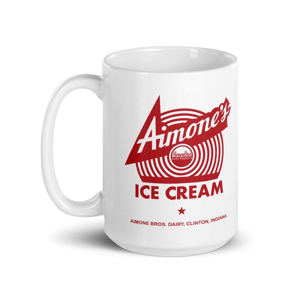 Aimone's Ice Cream - Clinton Indiana - Coffee mug - EdgyHaute