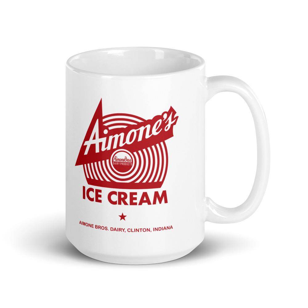 Aimone's Ice Cream - Clinton Indiana - Coffee mug - EdgyHaute