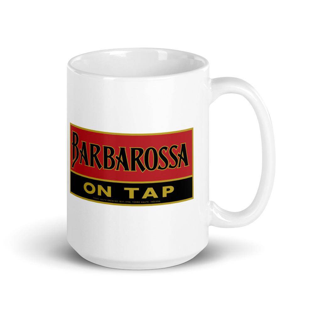 Barbarossa Beer (sign 2) - Terre Haute Indiana - Coffee Mug - EdgyHaute