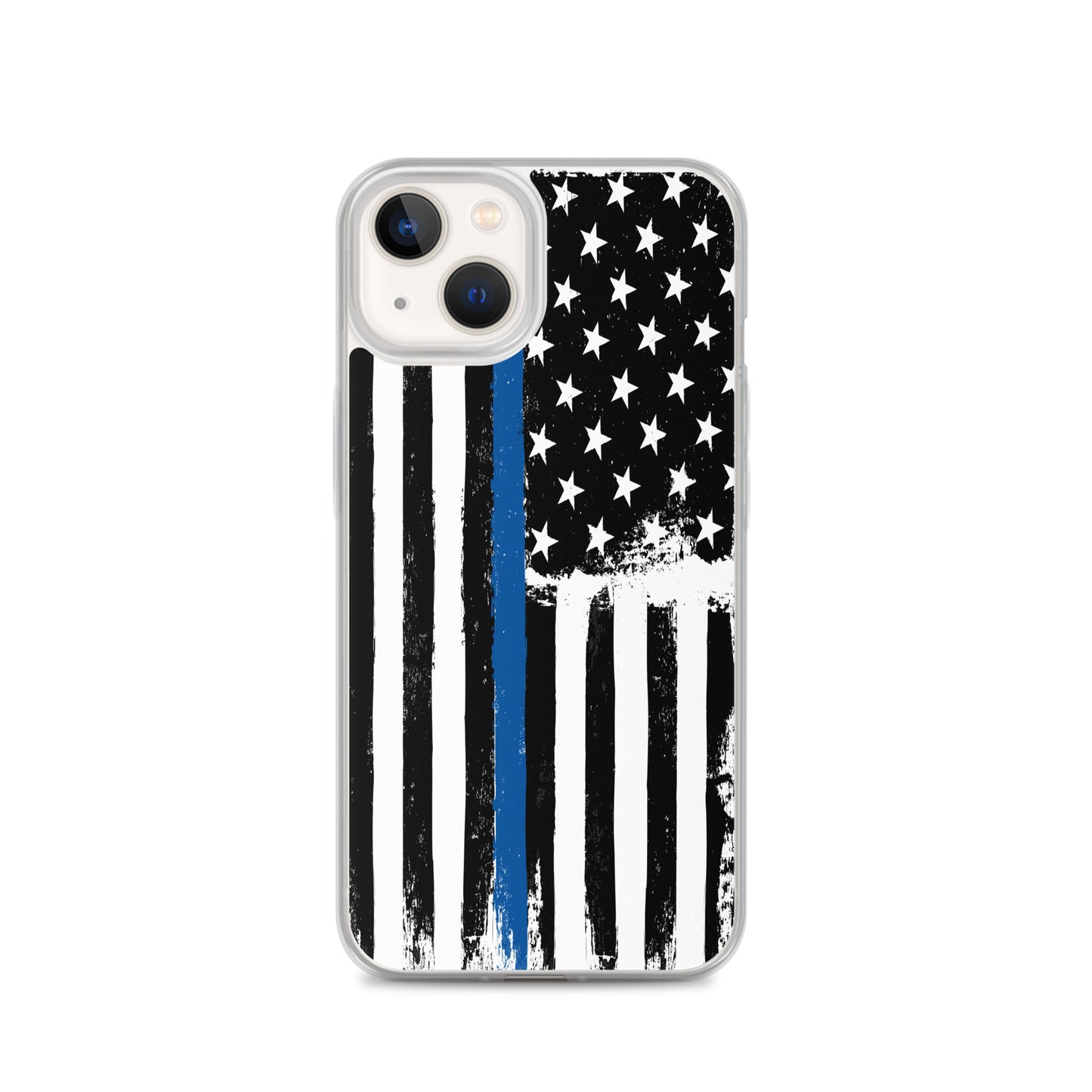 Thin Blue Line - Law Enforcement  -  iPhone Case